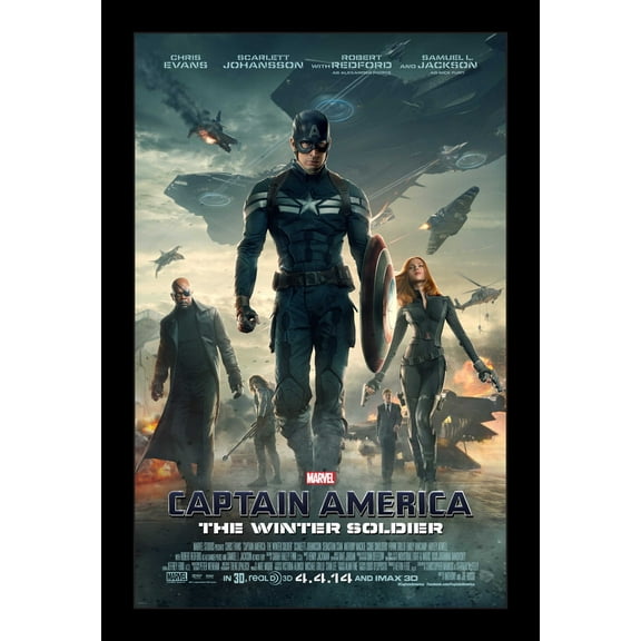 CAPTAIN AMERICA - 11x17 Framed Movie Poster