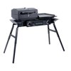 Blackstone 1827 Tailgater Combo Grill, 35000 Btu, Black