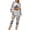 #1_Red, variant on LNZGNM Halloween Pajamas Women Set Casual Ghost Pumpkin Graphic Long Sleeve Tops and Jogger Pants Outfits Comfy Soft Loungewear 2 Piece Sets,Black (L)