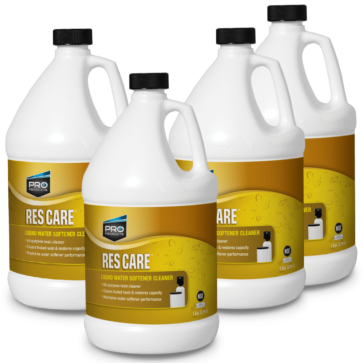 Pro Products Water Softener Cleanser, 64 oz, Liquid Resin Cleaner