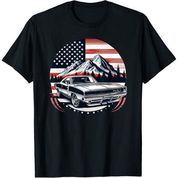 Sam Soft 1960s charger rt muscle car T-Shirt All Size S-5XL