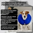 thumbnail image 7 of GHODEC Inflatable Dog Collar, Soft Dog Cone for Dogs After Surgery, Adjustable Blow up Donut E-Collars for Small Medium Large Dogs and Cats(M), 7 of 7