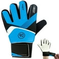 thumbnail image 3 of Gants de Gardien de Soccer pour Enfants Taille 5/6/7 en Latex Gants de Gardien de Soccer pour Enfants Antidérapants Gants de Sport pour Jeunes Protection Complète des Doigts avec Sangle de Poignet Ajustable Gants d'Entraînement Non Sexuels, 3 of 9