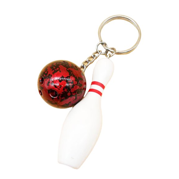 Novelty Bowling Keychain Fashionable Bowling Keychain Eye Catching Keychain for Added Convenience & Fun