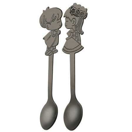 

YYNKM Kitchen Gadgets Colorful Spoon Couples Spoons Flatware Coffee Drinking Tools Kitchen Gadget Home & Kitchen on Clearance Deals
