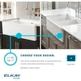thumbnail image 5 of Elkay Swuf28179c Fireclay 30" Farmhouse Single Basin Fireclay Kitchen Sink - White, 5 of 7