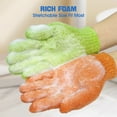 thumbnail image 6 of Okaka 6 Pairs Exfoliating Bath Gloves for Shower, Spa, Massage and Body Scrubs Men and Women, 6 of 8