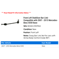 thumbnail image 2 of Front Left Stabilizer Bar Link - Compatible with 2007 - 2013 Mercedes-Benz S550 Base 2008 2009 2010 2011 2012, 2 of 2