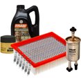 thumbnail image 1 of Kit De Afinación Con Aceite 10W30 Sintético, Bujías Iridio, Filtro De Aire, Filtro Para Aceite Sintético Y Filtro De Combustible 10 Piezas Compatible con Mazda B4000 V6 4.0L DE 2005 A 2007, 1 of 1
