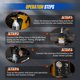 thumbnail image 5 of Kit de purga de frenos LUTIFIX AST603, líquido de frenos automático de 110 V, 5 of 8