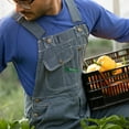 thumbnail image 3 of Denim Bib Overall - Hickory Stripe, 3 of 4