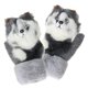 thumbnail image 1 of Guantes para niños, guantes de dibujos animados de animales, guantes de punto para niños, guantes de felpa para niñas, 5, 1 of 5