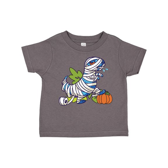 Inktastic Halloween Dinosaur Mummy Boys or Girls Toddler T-Shirt
