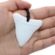 thumbnail image 5 of Paquete de 3 mordedores colgantes de tiburón de silicona - negro + blanco + azul Zhivalor WRLF-499, 5 of 7