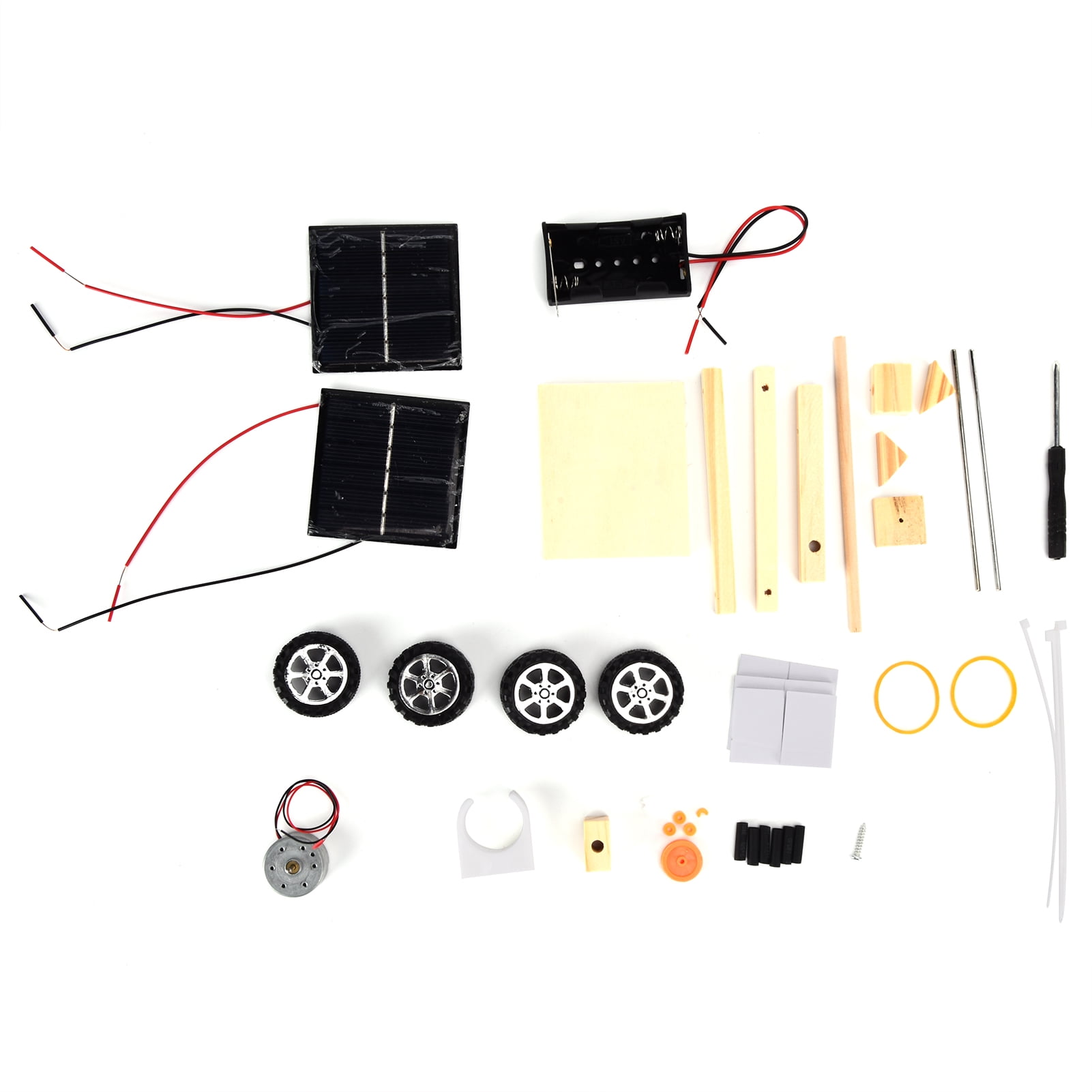 Zerone Electric Motor Assembly Solar Powered Kit,DIY Solar Power