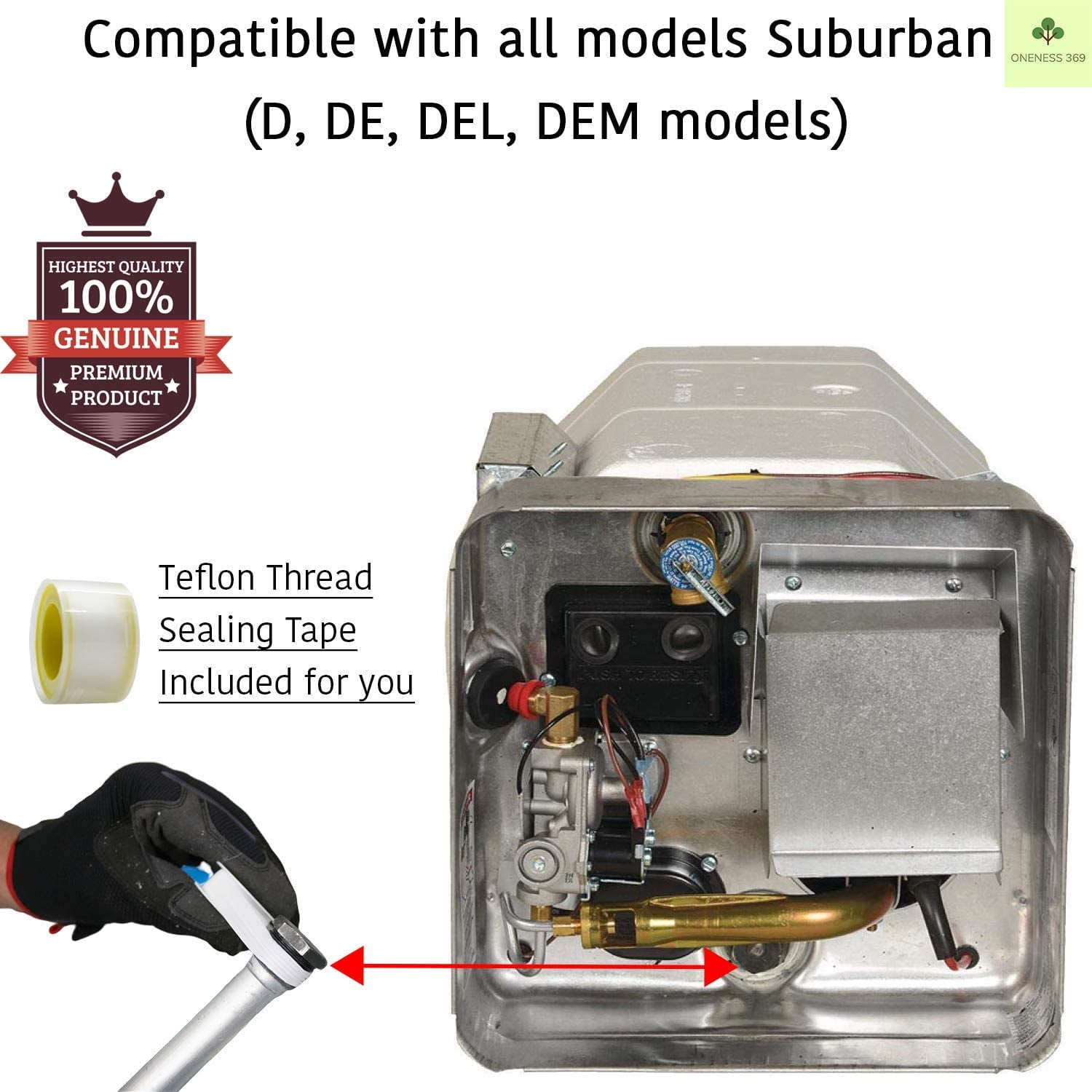 suburban rv water heater anode rod
