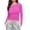 Hot Pink, variant on Stichou Womens Long Sleeve T Shirts Spring Fall Fashion 2026 Basic Crop Tops Going Out Outfits Y2k Blouses Dark Gray L