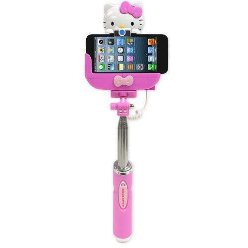 Hello Kitty KT4615 3.5mm Wired Selfie Stick - Walmart.com - Walmart.com
