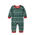 thumbnail image 2 of Awdenio Christmas Baby Printed Blouse Tops+Pants Xmas Family Matching Pajamas Set, 2 of 7