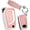 Leather Keychain-pink, variant on Key Fob Cover Compatible with Toyota Fortuner Tundra Camry RAV4 Highlander Corolla 2018-2024 3 Button Keychain Case Holder Protector,bullet keychian-Pink