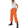 thumbnail image 3 of Aunavey Cinch Bottom Sweatpants for Women with Pockets High Waisted Athletic Jogger Pants, 3 of 8