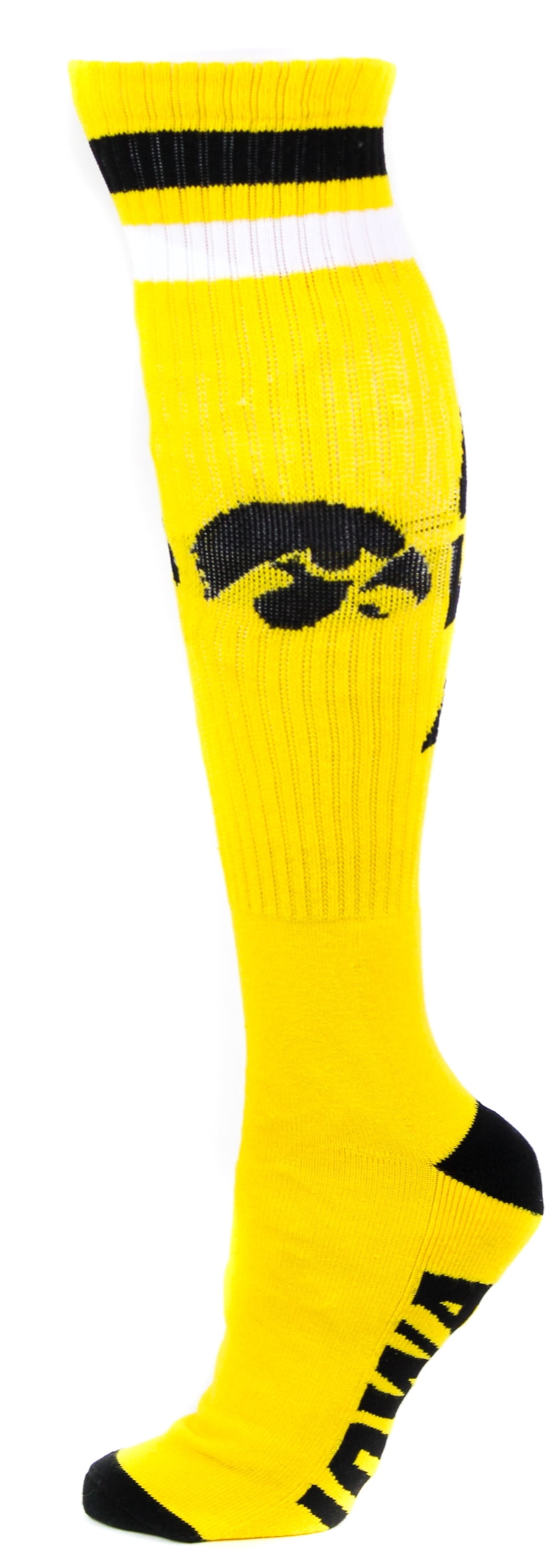 Iowa Hawkeye Gold Tube Sock