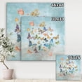 thumbnail image 3 of Designart 'Butterflies Dancing I' Wildlife Canvas Artwork, 3 of 3