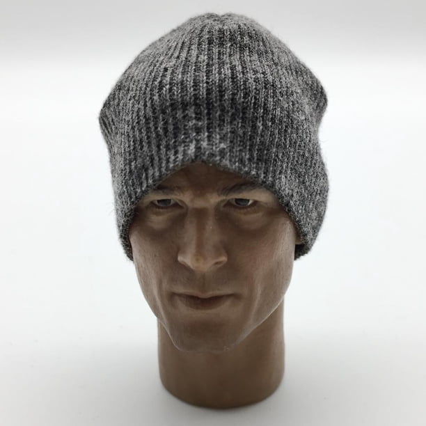 Sombrero de Invierno Hugo figura de acción masculina gris 5cmx4.5cm