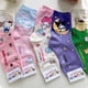 thumbnail image 3 of Sanrio-Calcetines transpirables de Hello Kitty para mujer, medias de algodón de tubo largo, para monopatín, informales, a la moda, ropa de juguete, 3 of 5