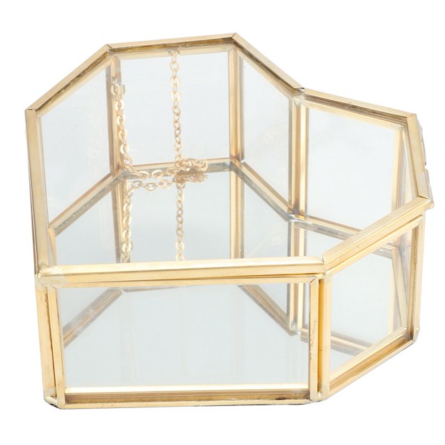 Rankomu Terrario, Maceta de Cristal en Forma de corazón, contenedores de terrario, Maceta de Mesa Moderna, estantes, Caja de exhibición de decoración, Regalo