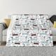 thumbnail image 1 of Fotbe Dachshund Dog Puppy Manta de Franela con Estampado, Manta Ultrasuave para Cama, Sofá, Auto, Hipoalergénica y Antibolitas-60"x50", 1 of 6