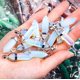thumbnail image 1 of Colgante hexagonal de piedra Colgante hexagonal de bala de cristal Collar Colgante de cristal Accesorios de joyería, 1 of 6