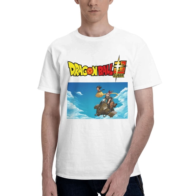Camiseta de Manga Corta para Hombres DBZ