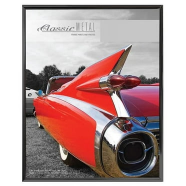 MCS 8x12 Gallery Aluminum Picture Frame - Black