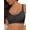 Black, variant on SHARICCA Wireless Bra for Women Smoothing Seamless Push Up Wirefree Bras