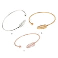 thumbnail image 1 of Perle Bracelet Femmes Bracelet Bijoux de Mode Ouverture Style INS Simple Longue Durée Rouille Exquis Léger Datant Fille Élégant Or Rose, 1 of 6
