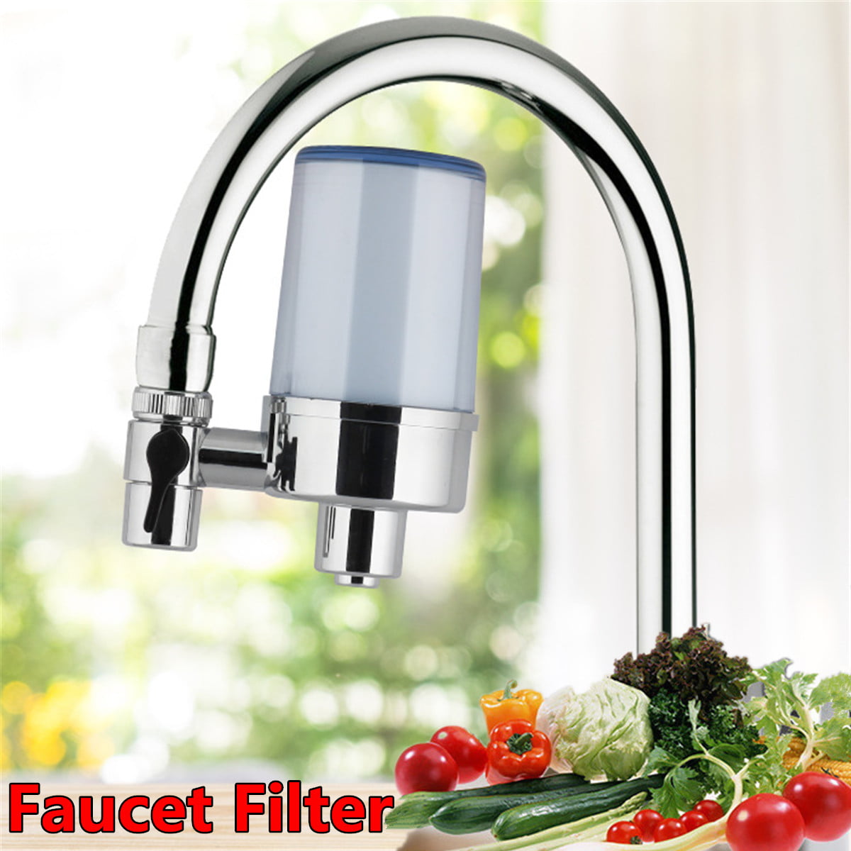 7 Layers Filters Ceramic Faucet Water Purifier Mount Tap Filtration Ho 