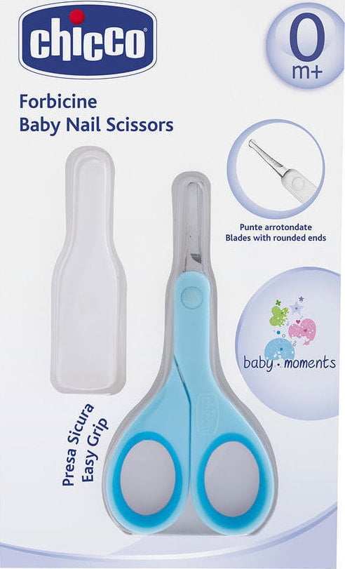 Green Months Chicco Chicco Baby Nail Scissors with Short Blades 