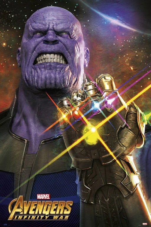 Infinity War Thanos Avenger 24/" x 16/" Large Wall Poster Art Print Gift Decor