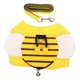 thumbnail image 5 of NUOLUX 1Jgo Arnés Y Correa Para Amarillo Ajustable Y Resistente Con Material De Tela Suave, 5 of 8