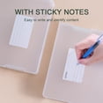 thumbnail image 5 of Clear A4 File Box For Office Document Storage, Reliable Material Transparent Frosted Document Storage Containers With Strong Load Bearing For Indoor Outdoor Use, 5 of 5
