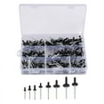 thumbnail image 2 of 200 Pcs Assorted Black Rivets Standard & Large Flange Aluminum Alloy 8Mm-18Mm, 2 of 8