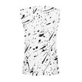 thumbnail image 4 of DailyTrove Women's Star Print Sleeveless Tank - V-Neck Casual Top, Whimsical for Festival & Summer, 4 of 4