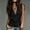 A374 Black, variant on Womens Deep V Neck Tie Shoulder Ruffle Hem Peplum Top Sleeveless Elegant Party Evening Summer Vacation Chic Slim Fit Fashion Sleeveless Blouse Shirts