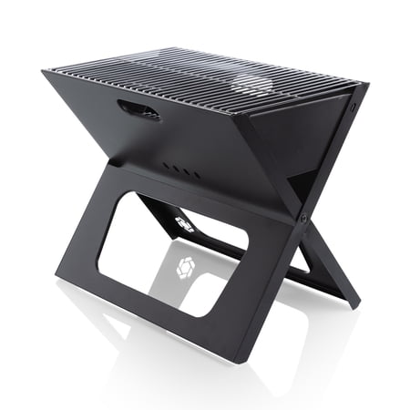 X-Grill 2.0 Portable Charcoal BBQ Grill, (Black)