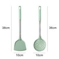 thumbnail image 2 of Silicone Kitchen Cooking Utensils Set, 2PCS Premium Set with Stainless Steel Handle for Nonstick Cookware, 2 of 5