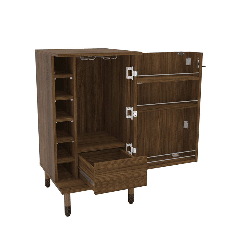 Boahaus expandable bar cabinet hot sale