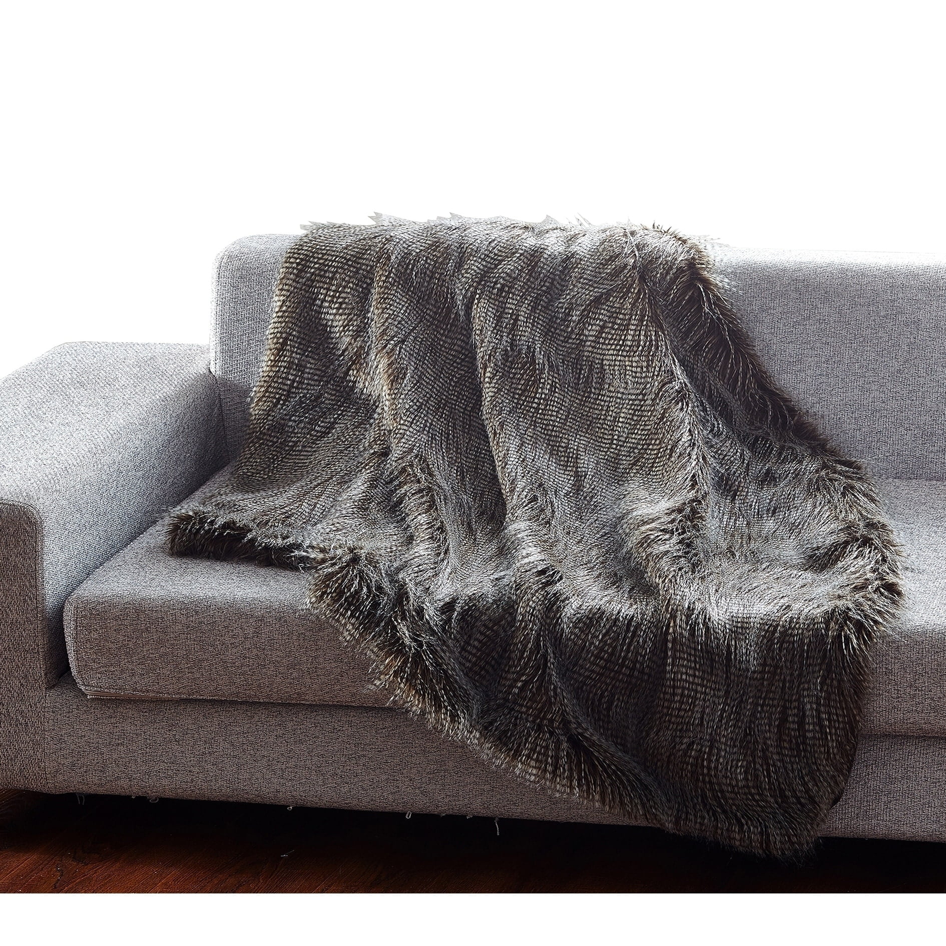 De moocci faux fur throw hotsell