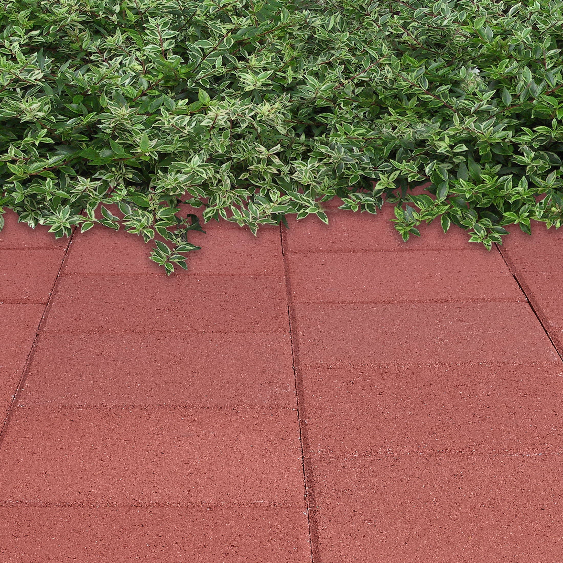 Pavestone 12" Square Red Concrete Stepping Stone