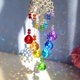 thumbnail image 3 of Crystal Windchime Tree of Life Light Catcher Ball Home Pendant (Multicolor) Ehuebsd Libre de BPA, 3 of 8